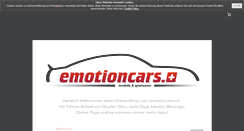 Desktop Screenshot of emotioncars.ch